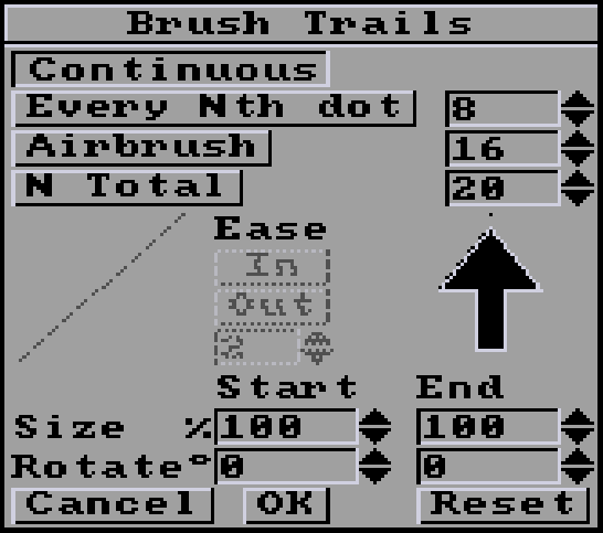 New Brush Trails